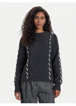 Vero Moda Sweter Ilina 10334866 Szary Loose Fit ze sklepu MODIVO w kategorii Swetry damskie - zdjęcie 186245536
