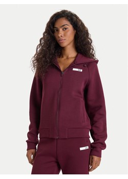 EA7 Emporio Armani Bluza 7W000675 AF13151 M5064 Bordowy Regular Fit ze sklepu MODIVO w kategorii Bluzy damskie - zdjęcie 186245567