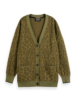 Scotch &amp; Soda Kardigan w kolorze oliwkowym ze sklepu Limango Polska w kategorii Swetry damskie - zdjęcie 186246998