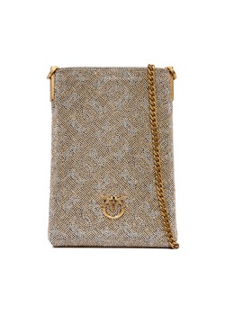 Torebka na telefon PINKO Phone Case Monogram Full Strass AI 25-26 PCPL 105358 A20D Złoty - id: 8053177289855 - marki Pinko - 186247305 Torebka na telefon PINKO Phone Case Monogram Full Strass AI 25-26 PCPL 105358 A20D Złoty ze sklepu eobuwie.pl w kategorii Etui - zdjęcie 186247305