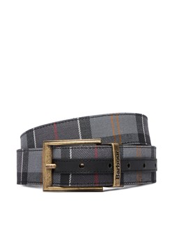 Pasek Męski Barbour Tartan MAC0364BK11 Czarny ze sklepu eobuwie.pl w kategorii Paski męskie - zdjęcie 186247308