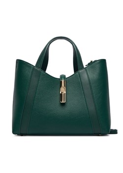 Torebka Furla Goccia Shopper Bag S WB01789 BX3353 KH 4282S Zielony ze sklepu eobuwie.pl w kategorii Torby Shopper bag - zdjęcie 186247349