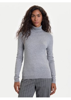 Vero Moda Golf Happiness 10300472 Szary Slim Fit ze sklepu MODIVO w kategorii Swetry damskie - zdjęcie 186247775