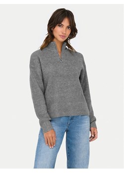 ONLY Sweter Tokyo 15317865 Szary Standard Fit ze sklepu MODIVO w kategorii Swetry damskie - zdjęcie 186247825