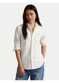 Polo Ralph Lauren Koszula 211891377003 Biały Regular Fit ze sklepu MODIVO w kategorii Koszule damskie - zdjęcie 186247838
