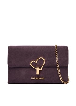 LOVE MOSCHINO Torebka JC4327PP0NKX0650 Fioletowy ze sklepu MODIVO w kategorii Kopertówki - zdjęcie 186247898