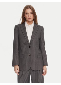 Tommy Hilfiger Marynarka WW0WW48262 Szary Relaxed Fit ze sklepu MODIVO w kategorii Marynarki damskie - zdjęcie 186247937