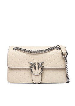 PINKO Torebka Love One Light Mini Al 25-26 PLTT 106173 A2JC Écru ze sklepu MODIVO w kategorii Kopertówki - zdjęcie 186247948