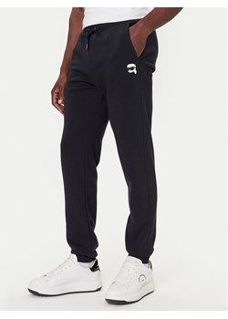 KARL LAGERFELD Spodnie dresowe 705713 554910 Granatowy Slim Fit ze sklepu MODIVO w kategorii Spodnie męskie - zdjęcie 186247977