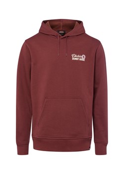 Dickies Męska bluza z kapturem - Donut House Mężczyźni Bawełna bordowy nadruk ze sklepu vangraaf w kategorii Bluzy męskie - zdjęcie 186249168