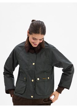 Barbour Damska kurtka woskowana - Beadnell Kobiety Bawełna oliwkowy jednolity - id: 786313-0001-00460 - marki Barbour - 186249299 Barbour Damska kurtka woskowana - Beadnell Kobiety Bawełna oliwkowy jednolity ze sklepu vangraaf w kategorii Kurtki damskie - zdjęcie 186249299