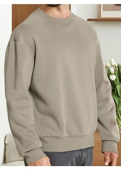 Sinsay - Bluza basic comfort fit - beżowy ze sklepu Sinsay w kategorii Bluzy męskie - zdjęcie 186252018