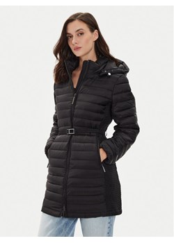 Calvin Klein Płaszcz przejściowy K20K207109 Czarny Slim Fit ze sklepu MODIVO w kategorii Kurtki damskie - zdjęcie 186252516