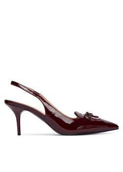 LOVE MOSCHINO Szpilki JA10517G0NIH0556 Bordowy ze sklepu MODIVO w kategorii Czółenka - zdjęcie 186252538