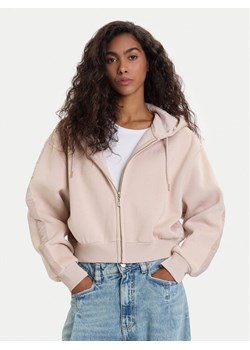 Guess Bluza V5BQ11 KB681 Beżowy Oversize ze sklepu MODIVO w kategorii Bluzy damskie - zdjęcie 186252558