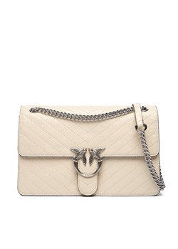 PINKO Torebka Love One Light Classic AI 25-26 PLTT 106174 A2JC Beżowy ze sklepu MODIVO w kategorii Listonoszki - zdjęcie 186252595
