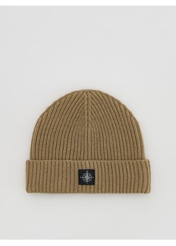 Reserved - Czapka beanie z wiskozą - beżowy - id: 049FE-80X - marki Reserved - 186253466 Reserved - Czapka beanie z wiskozą - beżowy ze sklepu Reserved w kategorii Czapki zimowe męskie - zdjęcie 186253466