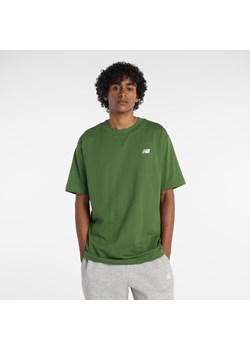 Koszulka męska New Balance MT41509DAE – zielona ze sklepu New Balance Poland w kategorii T-shirty męskie - zdjęcie 186254468