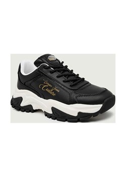 Versace Jeans Couture Sneakersy FONDO HIKER DIS. SV6 | z dodatkiem skóry ze sklepu Gomez Fashion Store w kategorii Buty sportowe damskie - zdjęcie 186254899