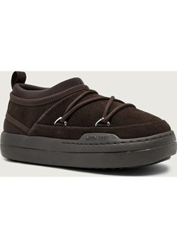 Moon Boot Śniegowce MB PARK ICON | zamsz ze sklepu Gomez Fashion Store w kategorii Śniegowce damskie - zdjęcie 186254995