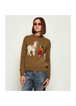 Weekend MaxMara Wełniany sweter NITRA | Regular Fit ze sklepu Gomez Fashion Store w kategorii Swetry damskie - zdjęcie 186255037