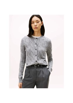 Tommy Hilfiger Wełniany kardigan | Regular Fit ze sklepu Gomez Fashion Store w kategorii Swetry damskie - zdjęcie 186255079