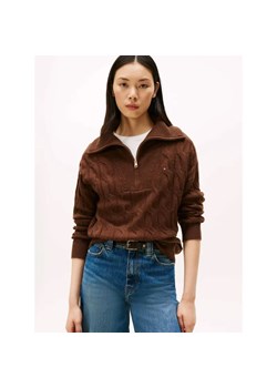 Tommy Hilfiger Wełniany sweter | Loose fit ze sklepu Gomez Fashion Store w kategorii Swetry damskie - zdjęcie 186255128