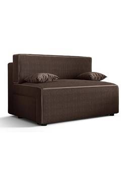 Brązowa rozkładana sofa sztruksowa C1-P91 - id: 53065 - marki Elior - 186258315 Brązowa rozkładana sofa sztruksowa C1-P91 ze sklepu Edinos.pl w kategorii Sofy i kanapy - zdjęcie 186258315