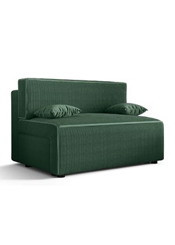 Ciemnozielona tapicerowana sofa rozkładana S8-R27 ze sklepu Edinos.pl w kategorii Sofy i kanapy - zdjęcie 186258337