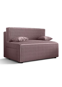 Ciemnoróżowa sofa sofa z funkcją spania H0-A85 ze sklepu Edinos.pl w kategorii Sofy i kanapy - zdjęcie 186258347