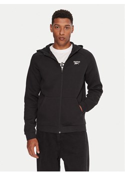 Reebok Bluza RK25148CCM Czarny Regular Fit ze sklepu MODIVO w kategorii Bluzy męskie - zdjęcie 186258788