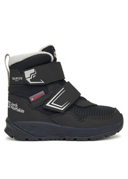 Jack Wolfskin Śniegowce Polar Bear-b Texapore Mid Vc K A62144 Czarny ze sklepu MODIVO w kategorii Buty zimowe dziecięce - zdjęcie 186258809