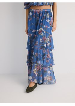 Reserved - Spódnica maxi z falbanami - wielobarwny ze sklepu Reserved w kategorii Spódnice - zdjęcie 186262658