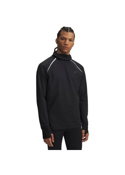 Męska bluza do biegania z kominiarką Under Armour UA Velociti Pro Cold Weather - czarna ze sklepu Sportstylestory.com w kategorii Bluzy męskie - zdjęcie 186263165