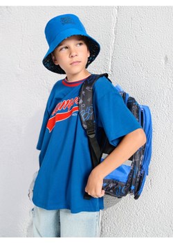 Sinsay - Dwustronny kapelusz bucket hat - niebieski - id: 7510P-55X - marki Sinsay - 186263978 Sinsay - Dwustronny kapelusz bucket hat - niebieski ze sklepu Sinsay w kategorii Czapki dziecięce - zdjęcie 186263978