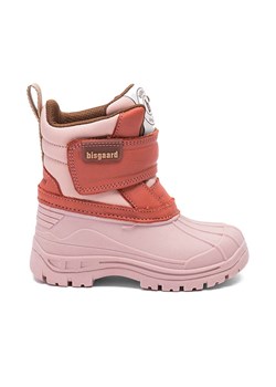 bisgaard Skórzane botki "Pixie" w kolorze czerwono-jasnoróżowym ze sklepu Limango Polska w kategorii Buty zimowe dziecięce - zdjęcie 186264379