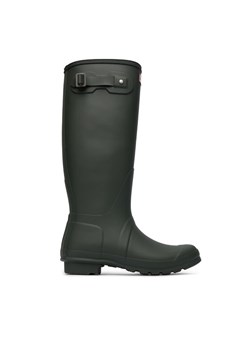 Kalosze Hunter Original Tall WFT1000RMA Zielony ze sklepu eobuwie.pl w kategorii Kalosze damskie - zdjęcie 186264846