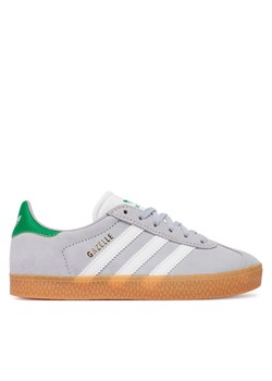 Sneakersy adidas Gazelle JQ5999 Szary ze sklepu eobuwie.pl w kategorii Buty sportowe dziecięce - zdjęcie 186264938
