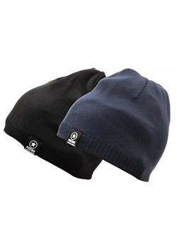 Dwustronna Męska Zimowa Czapka Czarny/Granat - L/XL REDSD ST-514 ze sklepu Stylion w kategorii Zegarki - zdjęcie 186265595