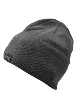 Męska Zimowa Czapka Grafitowa z polarem - L/XL FBI ST-508C ze sklepu Stylion w kategorii Czapki zimowe męskie - zdjęcie 186265599
