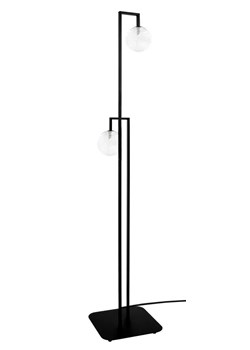 Stojąca lampa czarno-transparentna T1-B87 ze sklepu Edinos.pl w kategorii Dom - zdjęcie 186266718
