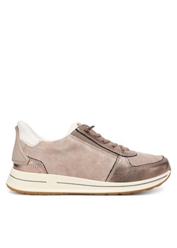 Sneakersy Ara Osaka 12-24836-17 Beżowy ze sklepu eobuwie.pl w kategorii Buty sportowe damskie - zdjęcie 186266725