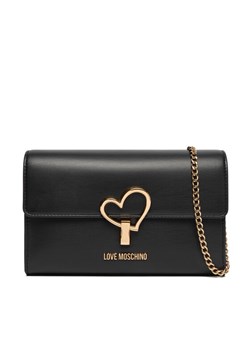 Torebka LOVE MOSCHINO JC4327PP0NKU0000 Czarny ze sklepu eobuwie.pl w kategorii Kopertówki - zdjęcie 186266736