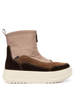 Botki Ara Monaco GORE-TEX 12-46708-03 Brązowy ze sklepu eobuwie.pl w kategorii Botki - zdjęcie 186266748