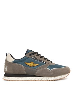 Sneakersy Aeronautica Militare 252SC0288UCT03545 Granatowy ze sklepu eobuwie.pl w kategorii Buty sportowe męskie - zdjęcie 186266758