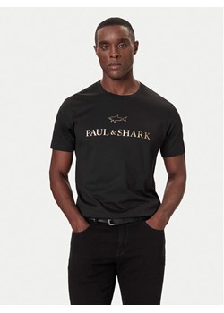 Paul&Shark T-Shirt 99311007 Czarny Regular Fit ze sklepu MODIVO w kategorii T-shirty męskie - zdjęcie 186267388