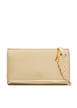 Tommy Hilfiger Torebka Icon Flap W/Chain Met AW0AW17959 Złoty ze sklepu MODIVO w kategorii Kopertówki - zdjęcie 186267415