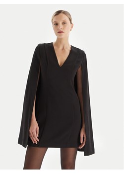 TWINSET Sukienka koktajlowa 252TT2402 Czarny Regular Fit ze sklepu MODIVO w kategorii Sukienki - zdjęcie 186267419