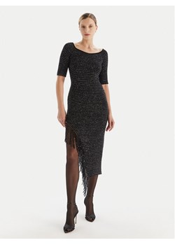 Simona Corsellini Sukienka koktajlowa A25CEABO5001 Czarny Slim Fit ze sklepu MODIVO w kategorii Sukienki - zdjęcie 186267458