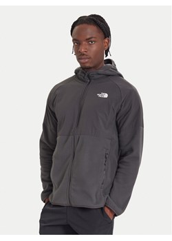 The North Face Polar Glacier NF0A89JJ Szary Regular Fit ze sklepu MODIVO w kategorii Bluzy męskie - zdjęcie 186267507